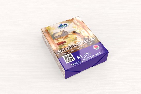 Масло сладкосливочное солёное "КОБРИНСКОЕ" 81,5%